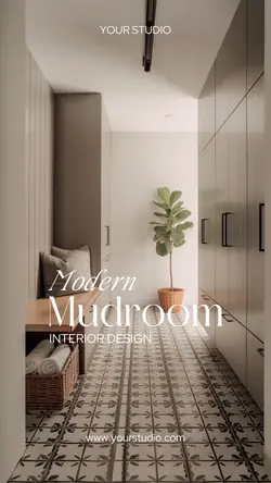 Modern Mudroom