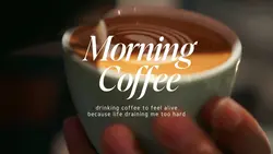 Coffe cinematic