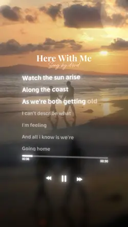 Here With Me