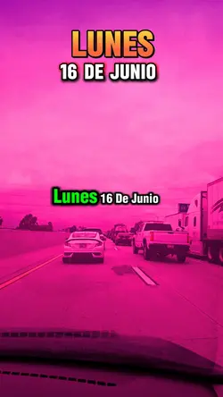 Lunes 16 de Junio