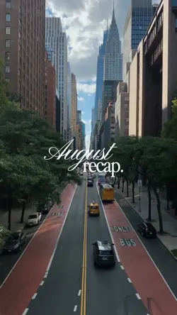 August recap