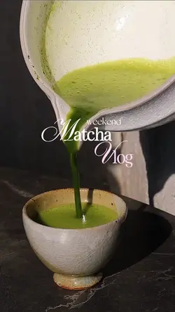 matcha weekend vlog
