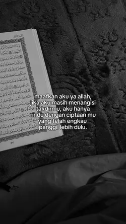 maafkan aku Ya Allah