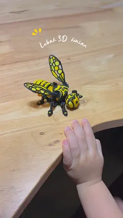 Robot lebah 3D