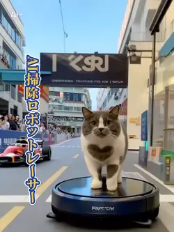 AI掃除ロボットレーサー