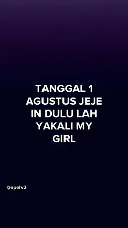 Tanggal 1 Agustus