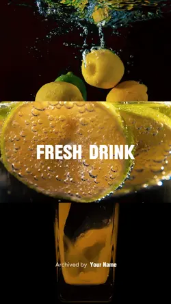 summer fresh drink