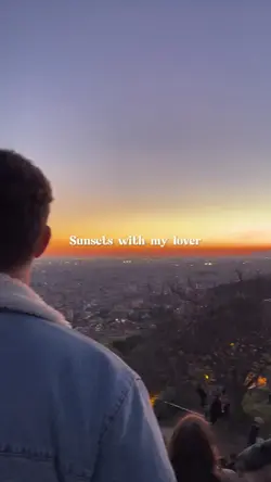 Sunset with my lover