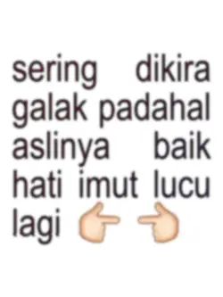 sering dikira galak