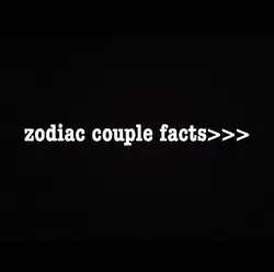 zodiac couple facts