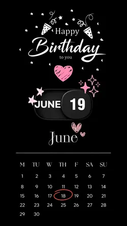 hbd day june 19
