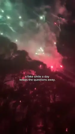 fake smile