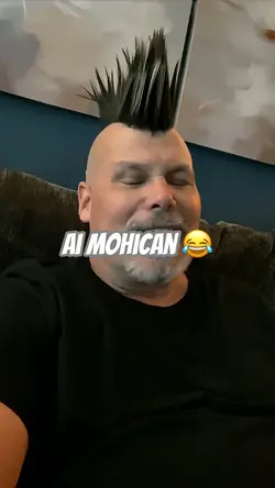 Ai Mohican trend😎