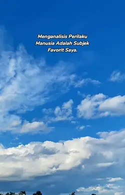 menganalisis manusia