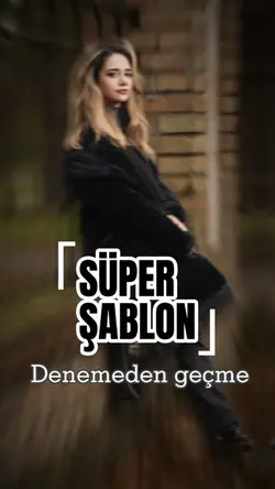 SÜPER ŞABLON