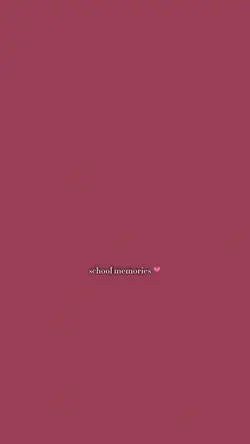 school memories 💗