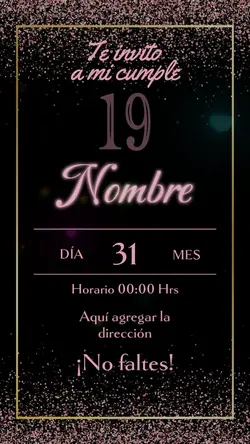 Invitación de cumple