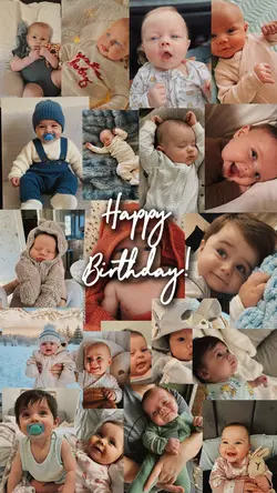 Birthday baby