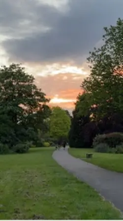 Sunset in london 