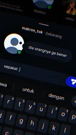 orangnya ga bener