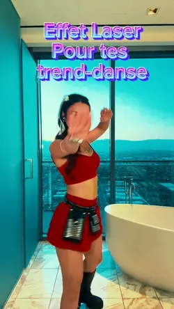 Effet laser néon ⚡️