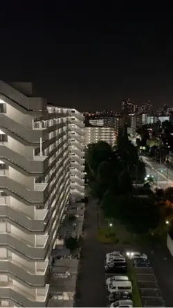 Japan view at night 