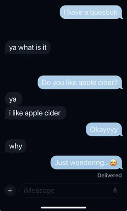 APPLE CIDER