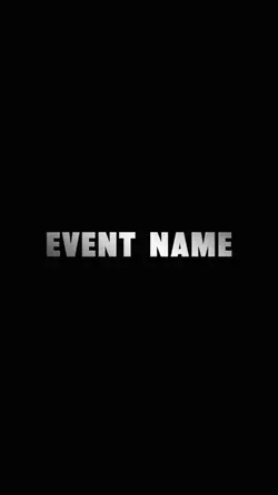 Your event