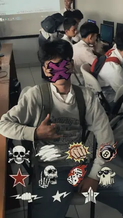 stiker bisa digeser