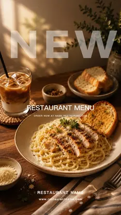 New Menu Restaurant 