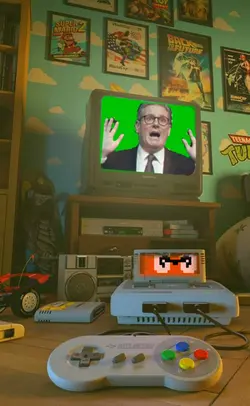 retro console 90s