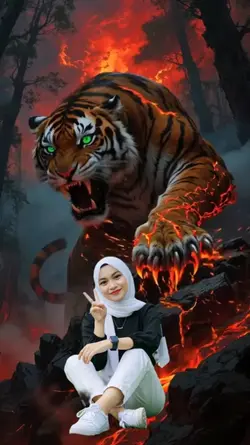 harimau merah 