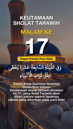 terawih malam ke17
