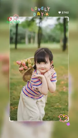 Mẫu xinh cho bé