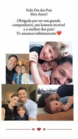 Feliz dia dos pais 