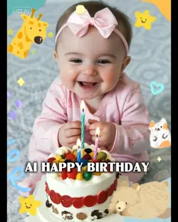 AI happy birthday