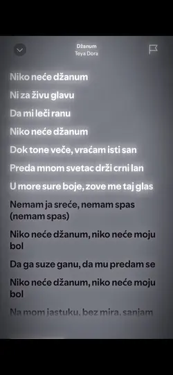 Dzanum lyrics