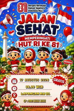 undangan jalan sehat