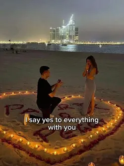 Proposal and wedding