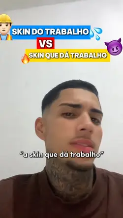 SKIN DO TRABALHO 👷🏻‍♂️💦