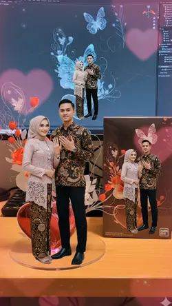 miniatur pasangan 