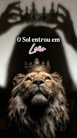 Sol entrou em Leão