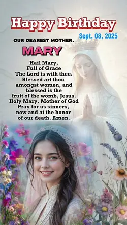 HBD MAMA MARY