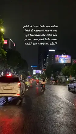 ora ngeregani aku