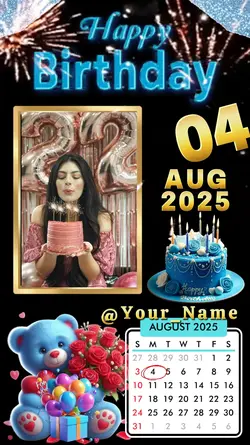 Birthday 4 August