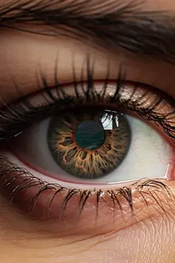 1 clip in eye