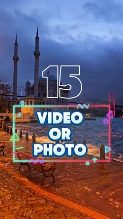 15 video or photo 