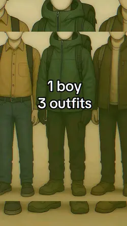 1 BOY 3 OUTFITS