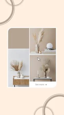 Business Template Minimalist Home Decoration IG reels