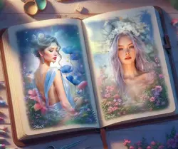 A fairytale book